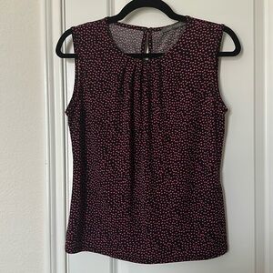 Pink & Black Polka Dot Blouse